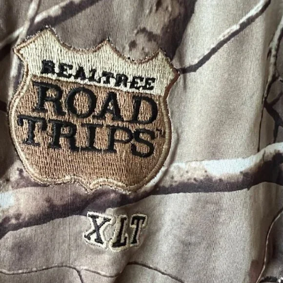Scent Blocker Camo Jacket w/ Arm Guard Realtree Road Trips Men's Size M